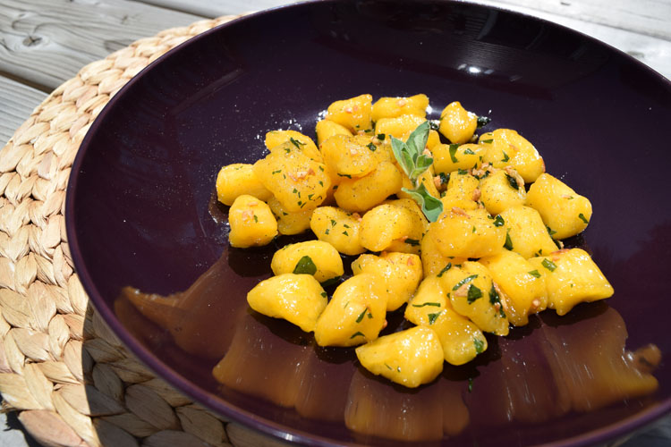 Gnocchi à la courge butternut